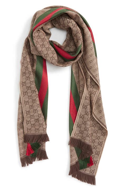 gucci scarf for ladies|authentic gucci scarves.